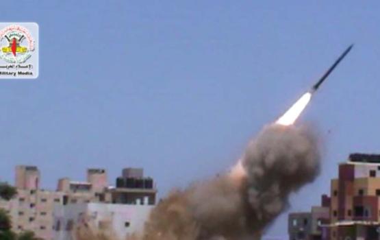 فيديو وصور.. مشاهد قصف سرايا القدس للاهداف الصهيونية برشقات صاروخية