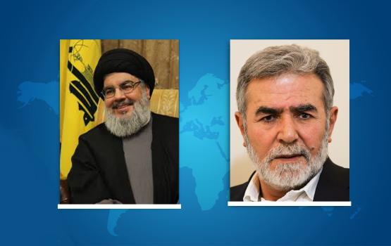  وفد "الجهاد" برئاسة الأمين العام يلتقي السيد حسن نصر الله