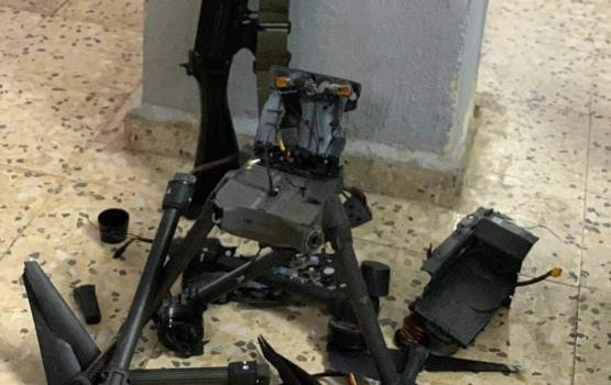 اسقاط طائرة مسيرة