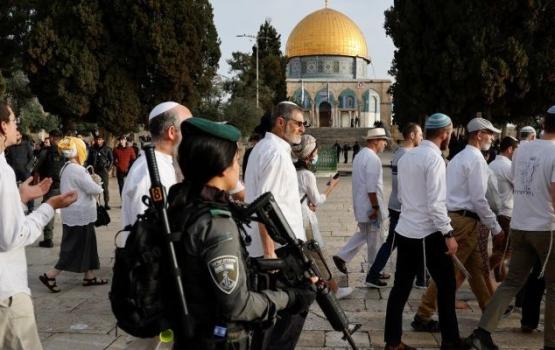 عشرات المستوطنين يقتحمون الأقصى بحماية قوات الاحتلال