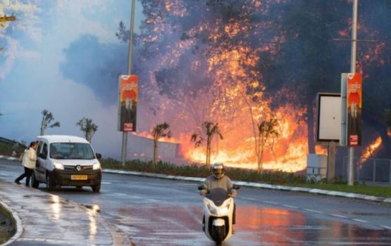 القناة الـ10: حرائق حيفا متعمدة وعلى خلفية قومية