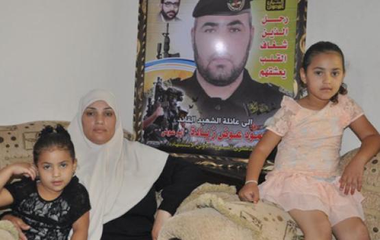 صور.. "في العيد": عائلة الشهيد زيادة بين لوعة الفراق وشوق للقاء
