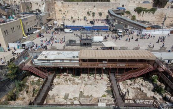 مخطط صهيوني لبناء طابق جديد أسفل حائط البراق