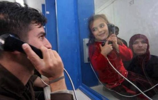 7 من أهالي أسرى غزة يزرون أبنائهم بسجن "بئر السبع"