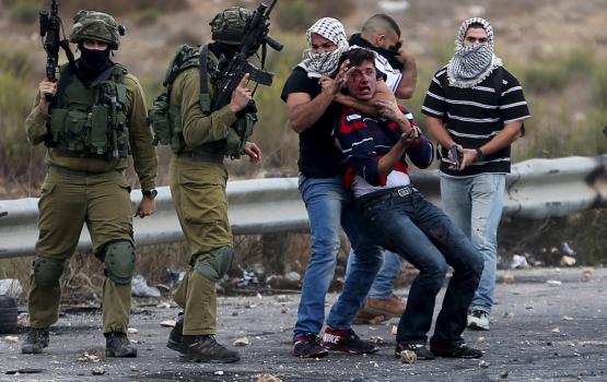 إصابات خلال اعتداء المستوطنين على المواطنين جنوب نابلس