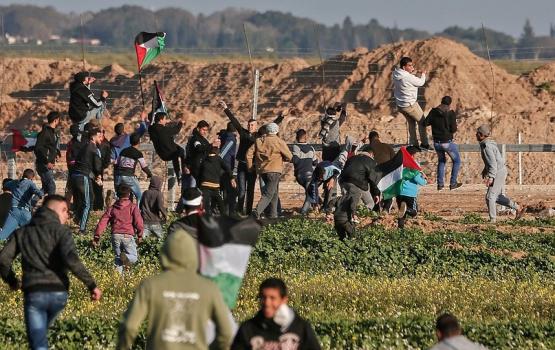 شهيد و41 إصابة في الجمعة الـ48 للعودة شرق قطاع غزة