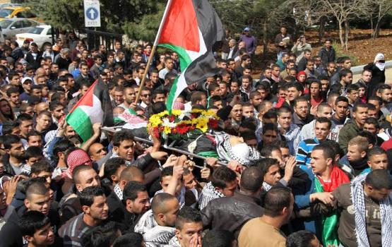 تشييع حاشد لجثماني الشهيدين رداد ومصالحة