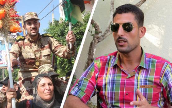 صور.. المحرر الشاعر لـ"الإعلام الحربي": حياة الأسرى داخل السجون جحيم لا يطاق