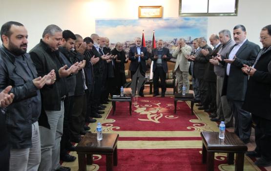 "صور" وفد من الجهاد يلتقي بقيادة حماس في ذكرى الياسين
