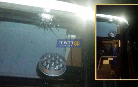 تضرر حافلة صهيونية في عملية إطلاق نار بجنين 