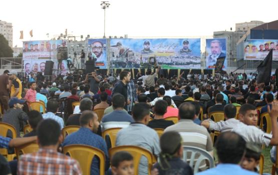 صور.. سيول بشرية تشارك في مهرجان رباط الدم.. عدسة الإعلام الحربي "1"