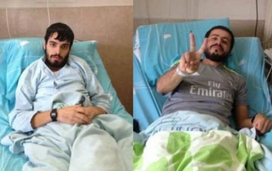 الأسيران شديد وأبو فارة يضربان عن الماء