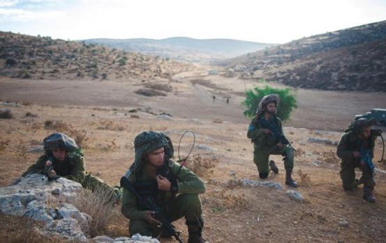 تدريبات لجيش الاحتلال في محيط غلاف قطاع غزة